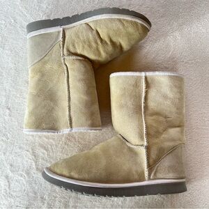 KAROO BABA SHEEPSKIN BOOTS TAN SIZE 9